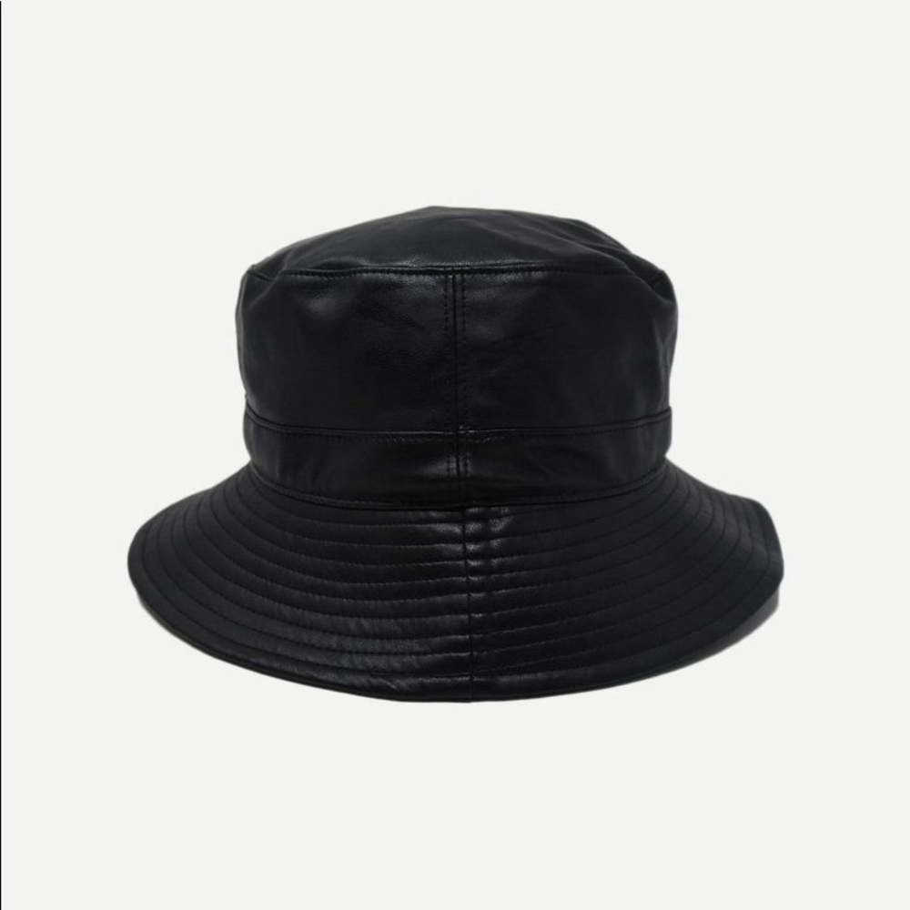 Wyeth Faux Leather Hat